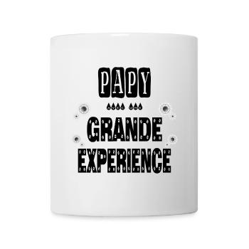 Papy Avec Une Grande Expérience Grand Père - Mug blanc - blanc - Devant