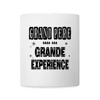 Grand Père Avec Une Grande Expérience Papy - Mug blanc - blanc - Devant