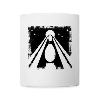 Bowling Zeichnung - Tasse - Weiß - Vorne