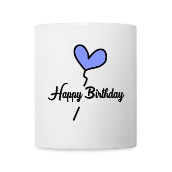 ALLES GUTE ZUM GEBURTSTAG. ALLES GUTE ZUM GEBURTSTAG. JAHRESTAG. - Tasse - Weiß - Vorne