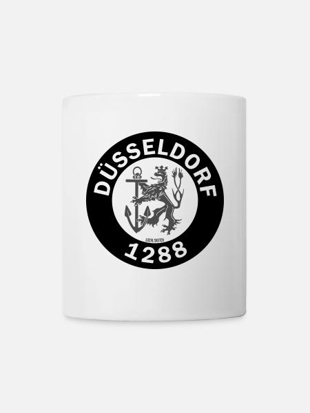 Düsseldorfer Löwe 1288 Local Sketch - Tasse - Weiß