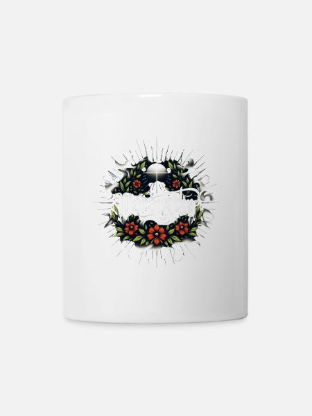 Maranatha Blütenkranz - Tasse - Weiß