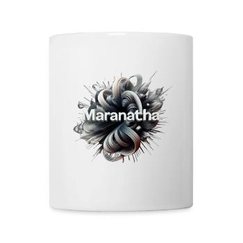Maranatha Flowing Ribbons - Mug - white - Front