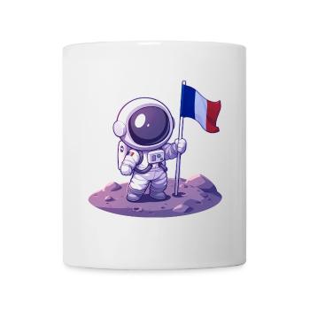 Astronaute Français - Mug blanc - blanc - Devant