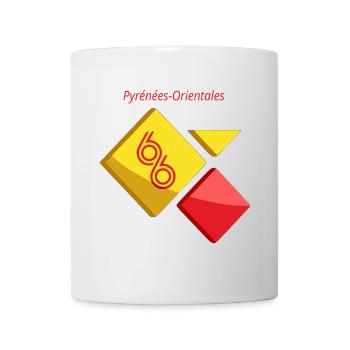 Östliche Pyrenäen - Tasse - Weiß - Vorne