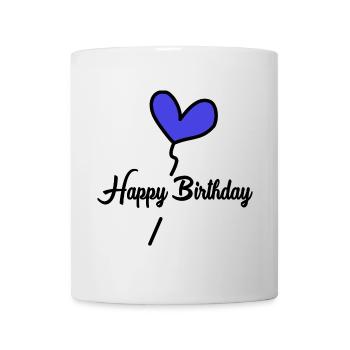 HAPPY BIRTHDAY - Mug blanc - blanc - Devant