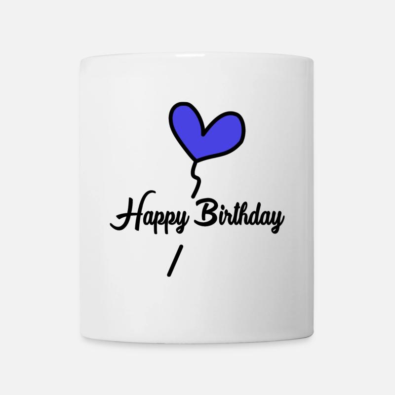 HAPPY BIRTHDAY - Mug blanc - blanc