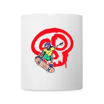 Drawing Illustration Tattoo Graffiti Street Art - Mug - white - Front