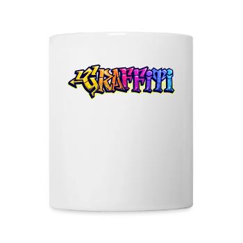 Graffiti Street Art Sprayer Drawing Illustration - Mug - white - Front