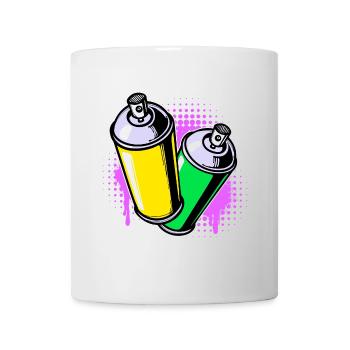 Sprayer Spray Can Street Art Graffiti Art - Mug - white - Front