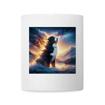 Bouvier bernois - Mug blanc - blanc - Devant
