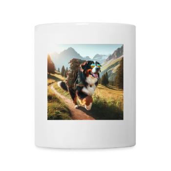 Bouvier bernois - Mug blanc - blanc - Devant
