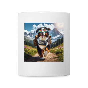 Berner Sennenhund - Tasse - Weiß - Vorne