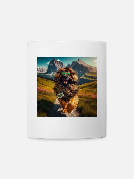 L’art de Leonberg - Mug blanc - blanc