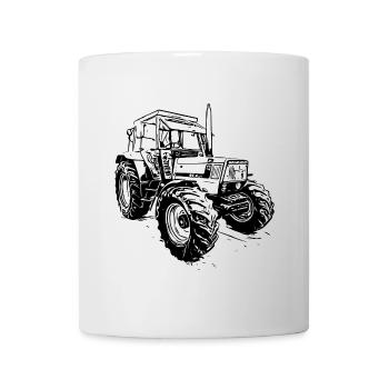 Chargeur frontal - Mug blanc - blanc - Devant