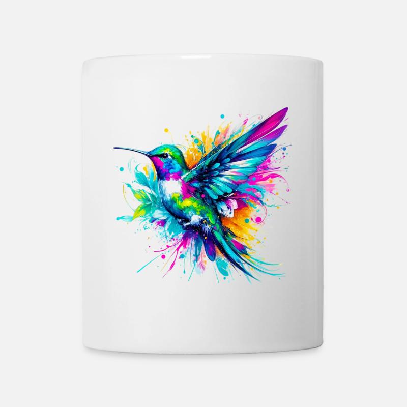Kolibri - Tasse - Weiß