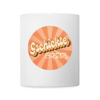 Gredl - femme habile, talentueuse - Mug blanc - blanc - Devant