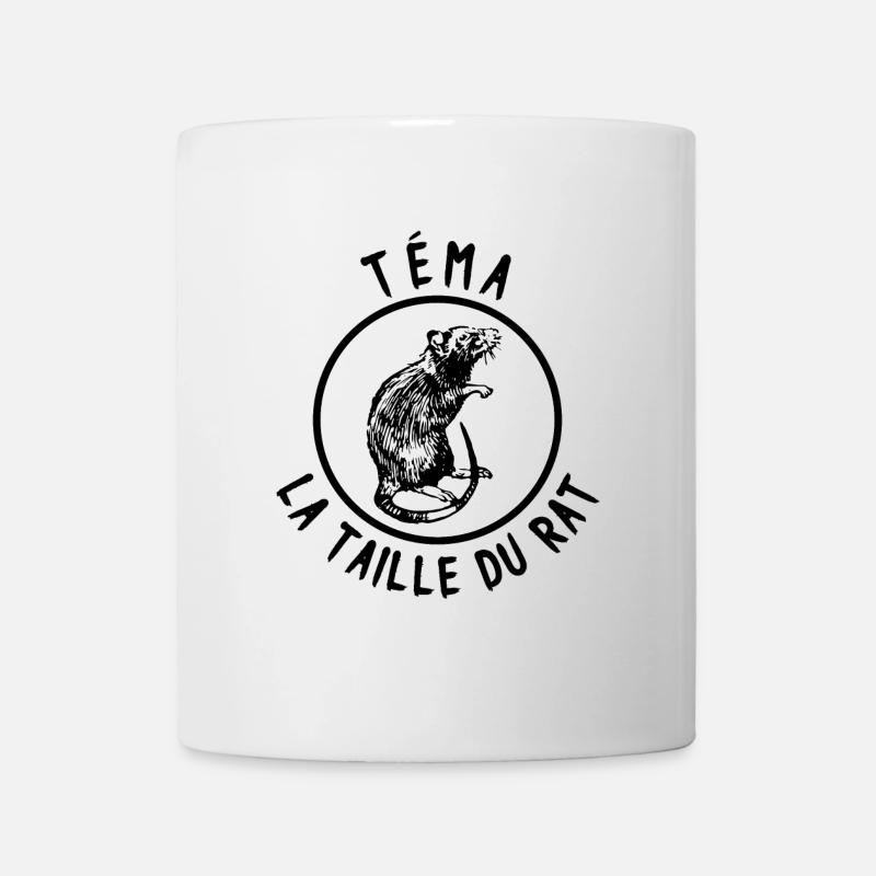 Tema the size of the rat - Mug - white