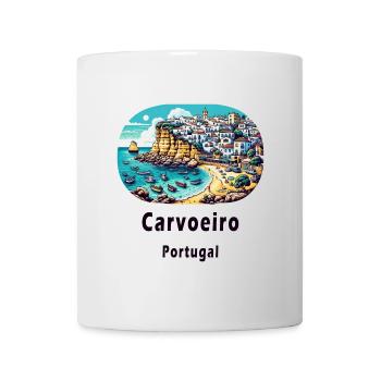 Carvoeiro City Portugal Algarve Beach - Mug - white - Front