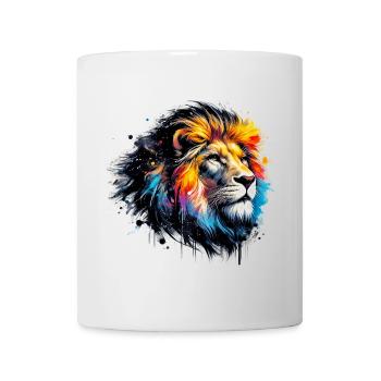 Lion - Mug blanc - blanc - Devant