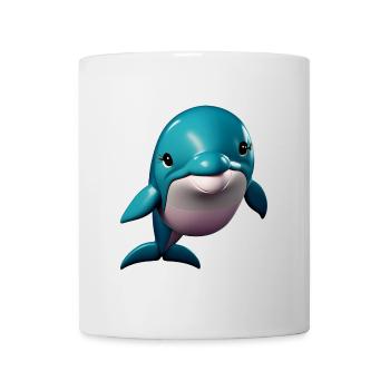 Dolphin Girl - Mug - white - Front