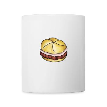 träume nicht dein leben sondern leber deinen Kas - Tasse - Weiß - Vorne