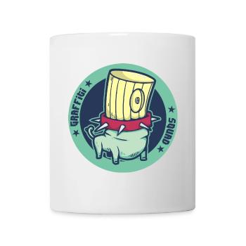 Escouade Graffiti 11 - Mug blanc - blanc - Devant