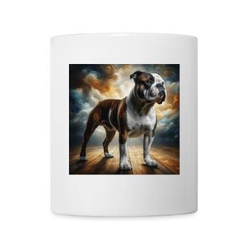Bulldog - Mug - white - Front