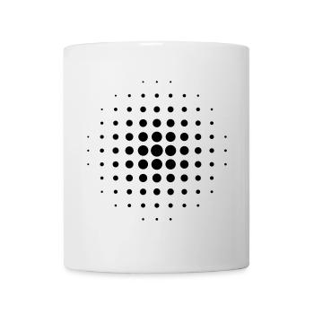 Grille - Mug blanc - blanc - Devant