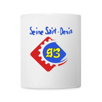 Seine Saint Denis - Mug blanc - blanc - Devant