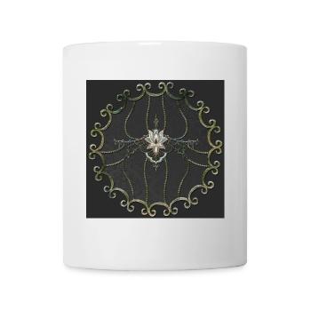Stunning and elegant lotus flower. - Mug - white - Front