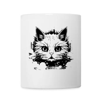 Cat Anime - Mug - white - Front