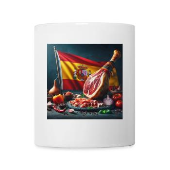 Gigot de jambon - Mug blanc - blanc - Devant