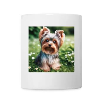 Yorkshire Terrier - Mug - white - Front