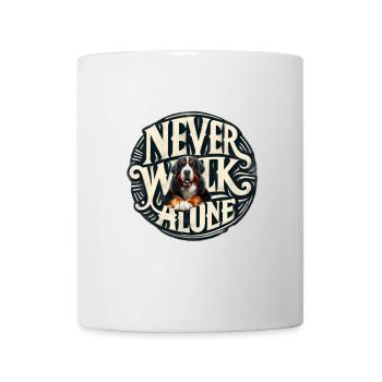 Berner Sennenhund - Tasse - Weiß - Vorne