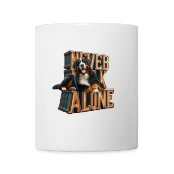Bernese mountain dog - Mug - white - Front