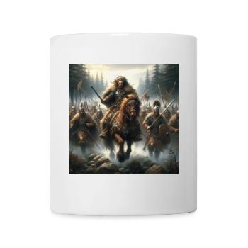 Warriors of Cantabrian tribes - Mug - white - Front