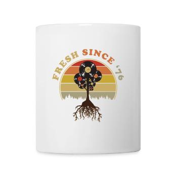 Fresh sinde 1976 - Mug blanc - blanc - Devant