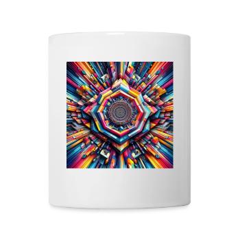 3D Diamond - Mug - white - Front