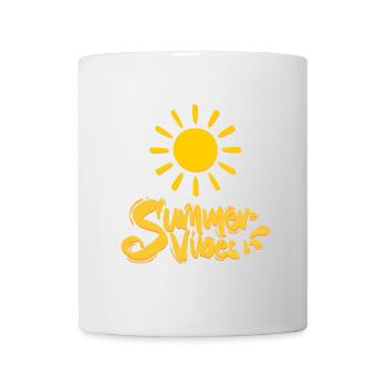 Ambiance estivale - Mug blanc - blanc - Devant