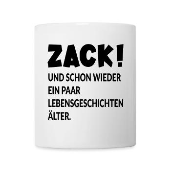 GEBURTSTAG - ÄLTER WERDEN - Tasse - Weiß - Vorne