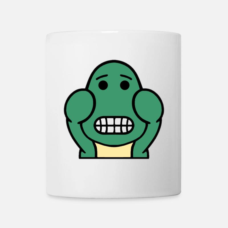 Dolly Grinsen - Tasse - Weiß