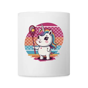 Licorne de tennis - Mug blanc - blanc - Devant