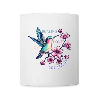 Kolibri - Tasse - Weiß - Vorne
