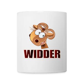 GESCHENKE FÜR WIDDER - GEBURTSTAG MÄRZ APRIL - Tasse - Weiß - Vorne