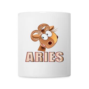 ARIES ZODIAC SIGN MARCH APRIL - Mug - white - Front