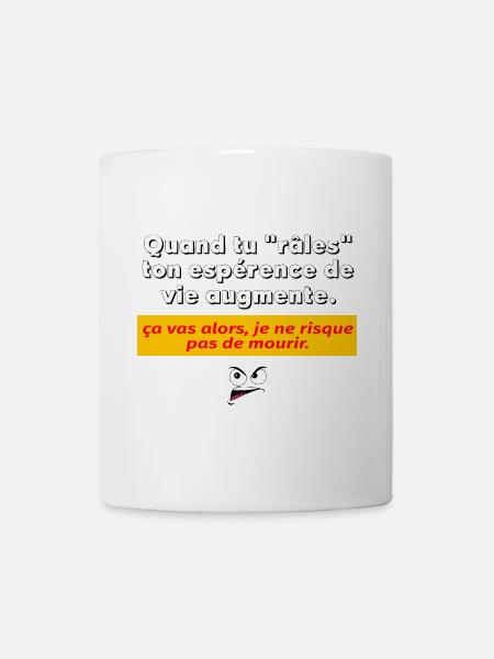 When you grumble - Mug - white