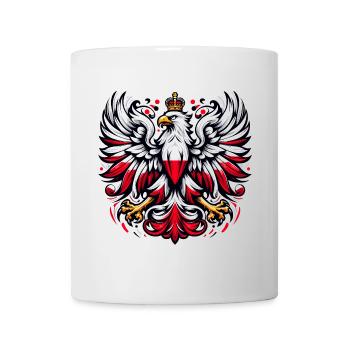Polen Polska polnisch rot weiß Geschenk - Tasse - Weiß - Vorne