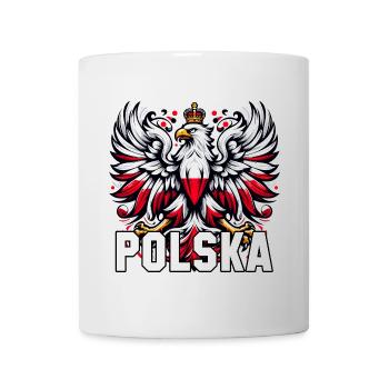 Polen Polska polnisch rot weiß Geschenk - Tasse - Weiß - Vorne