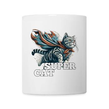 Super Cat British Shorthair BKH Tabby - Mug - white - Front